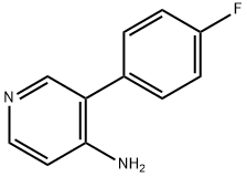 3-(4-氟苯基)吡啶-4-胺 结构式