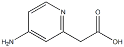 (4-Amino-pyridin-2-yl)-acetic acid Structure