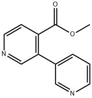 甲基 [3,3-联吡啶]-4-甲酸基酯,1214364-60-9,结构式