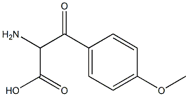 Tyrosine,  O-methyl--bta--oxo- 结构式