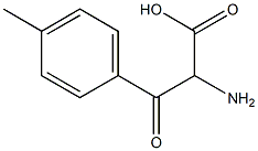Phenylalanine,  4-methyl--bta--oxo- Structure