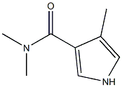 1H-Pyrrole-3-carboxamide,N,N,4-trimethyl-(9CI) Struktur