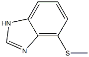 1H-벤즈이미다졸,4-(메틸티오)-(9CI)