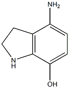 1H-Indol-7-ol,4-amino-2,3-dihydro-(9CI) 结构式