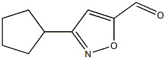 5-Isoxazolecarboxaldehyde,3-cyclopentyl-(9CI)|