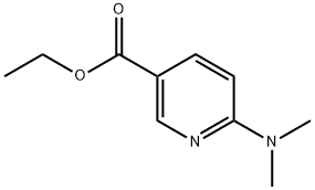 ethyl 6-(dimethylamino)nicotinate 化学構造式