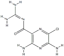 AMiloride 15N3 Struktur
