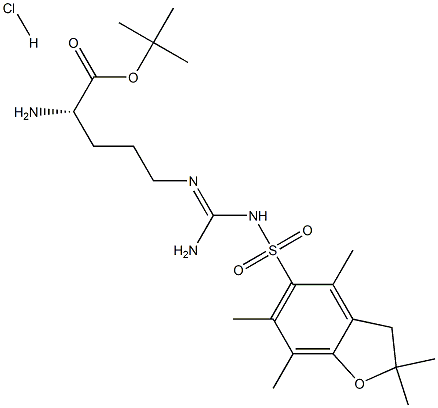 H-Arg(Pbf)-OtBu · HCl, 1217317-67-3, 结构式