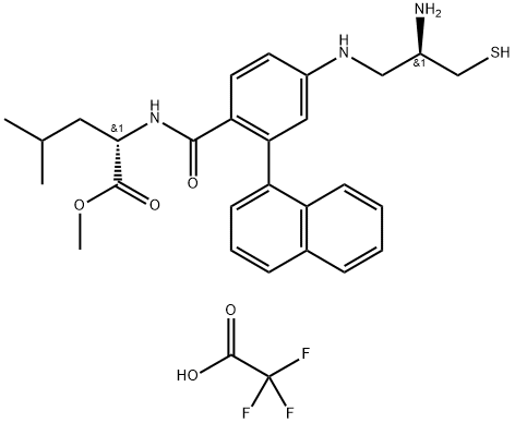 GGTI 298 trifluoroacetate salt hydrate 化学構造式