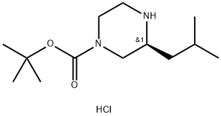 (S)-4-N-BOC-2-ISOBUTYL-PIPERAZINE-HCl|(S)-3-异丁基哌嗪-1-羧酸叔丁酯盐酸盐