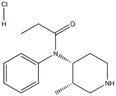 Normethyl Fentanyl Hydrochloride Salt Struktur