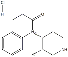 Normethyl Fentanyl Hydrochloride Salt Structure