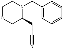 (S)-4-Benzyl-3-Cyanomethylmorpholine(WX683066) Struktur