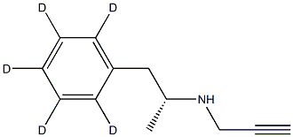N-DesMethyl Selegiline-D5/ DesMethyl deprenyl-D5 Struktur