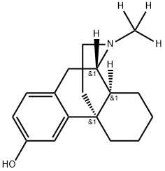 DEXTRORPHAN-D3 结构式