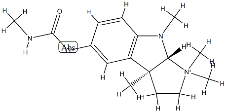 1-methylphysostigmine 结构式