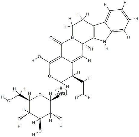 nauclecoside 结构式