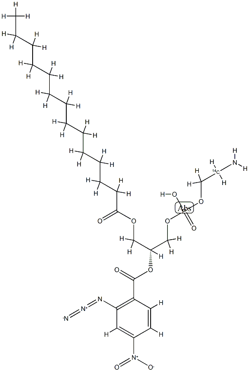 2-(2-azido-4-nitrobenzoyl)-1-myristoylglycero-3-phosphoethanolamine|