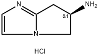 (6R)-6,7-Dihydro-5H-pyrrolo[1,2-a]iMidazol-6-aMine Hydrochloride,1219019-26-7,结构式