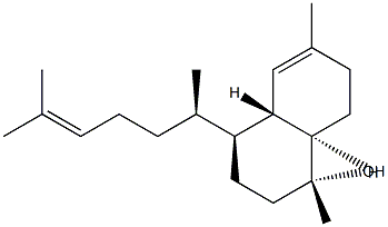 (1S)-4β-[(R)-6-Methyl-5-hepten-2-yl]-1,2,3,4,4aβ,7,8,8aα-octahydro-1,6-dimethylnaphthalen-1β-ol Structure