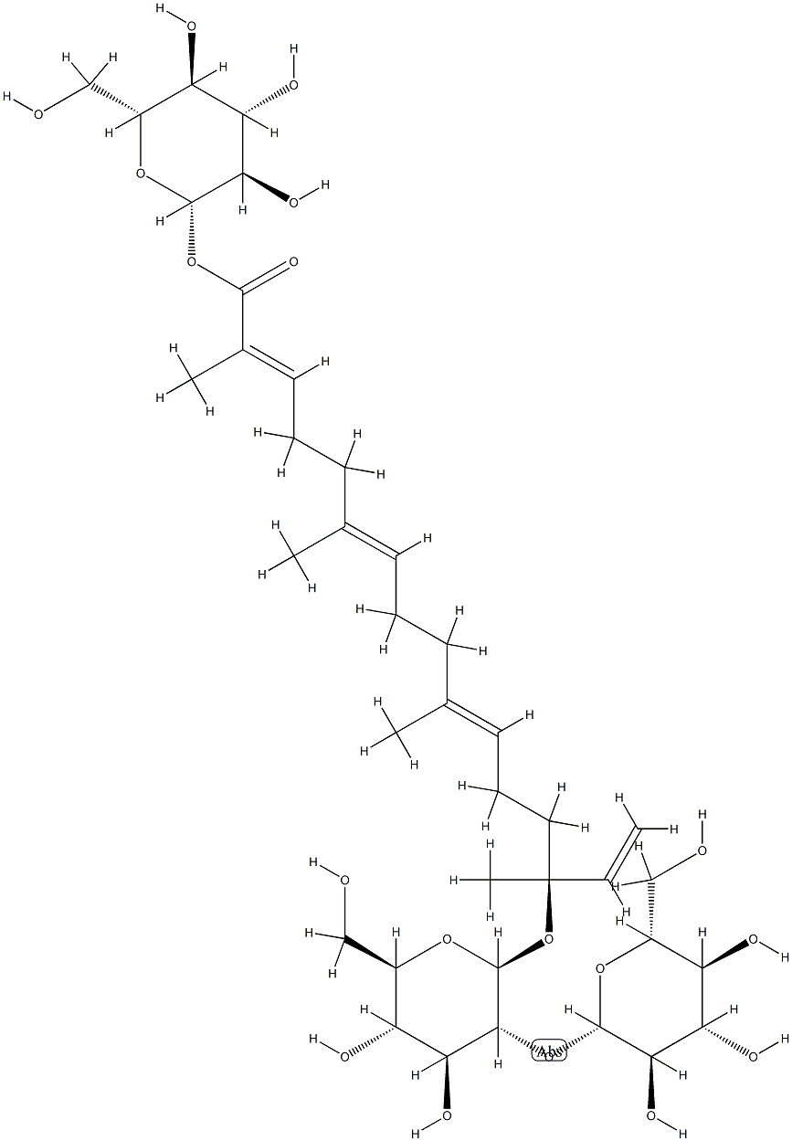 Capsianside V 结构式