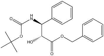 tert-butyl (1S,2R)-2-((benzyloxy)carbonyl)-2-hydroxy-1-phenylethylcarbamate Structure