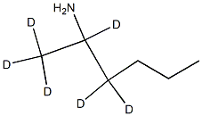 (±)-2-AMinohexane--d6 结构式