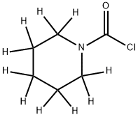 PIPERIDINE-D10-CARBONYL CHLORIDE Struktur