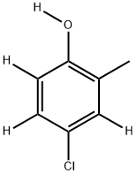 4-Chloro-2-Methylphenol--d3,OD Structure