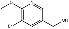 (5-bromo-6-methoxypyridin-3-yl)methanol Struktur