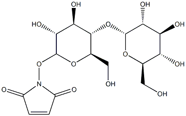 maltose-maleimide 化学構造式