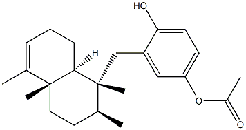 avarol monoacetate,122143-92-4,结构式