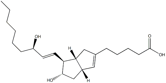 17,20-dimethylisocarbacyclin 结构式