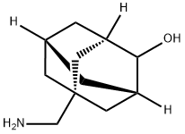 5-(AMINOMETHYL)ADAMANTAN-2-OL 结构式