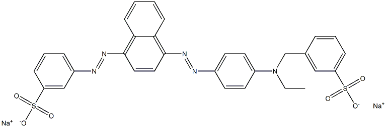 Direct Black GB 化学構造式