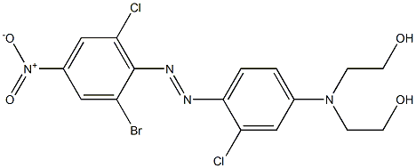 Disperse Brown   4 化学構造式