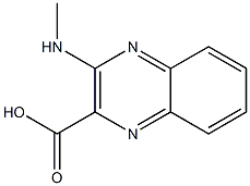 2-Quinoxalinecarboxylicacid,3-(methylamino)-(9CI) 结构式