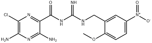 2'-methoxy-5'-nitrobenzamil 化学構造式