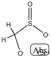 calcium, hydroxymethanesulfinato(2-)- Structure