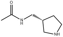 N-[(3R)-pyrrolidin-3-ylMethyl]acetaMide Structure
