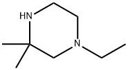 1-Ethyl-3,3-dimethyl-piperazine 化学構造式