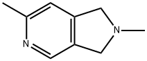 1H-Pyrrolo[3,4-c]pyridine,2,3-dihydro-2,6-dimethyl-(9CI),122606-23-9,结构式