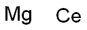 cerium, compound with magnesium (1:1) 结构式