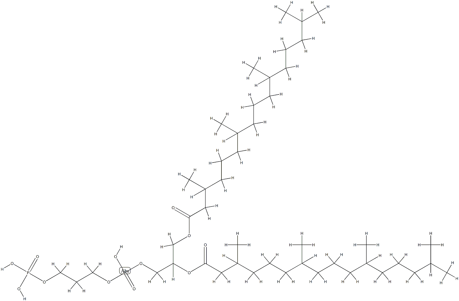 deoxyphosphatidylglycerol phosphate 结构式