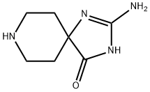 2-amino-1,3,8-triazaspiro[4.5]dec-1-en-4-one(SALTDATA: 2HCl),1227465-71-5,结构式