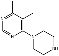 4,5-dimethyl-6-(1-piperazinyl)pyrimidine(SALTDATA: 2HCl) Structure