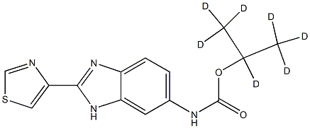 カンベンダゾール-D7 化学構造式