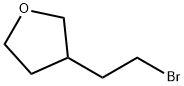 3-(2-ブロモエチル)テトラヒドロフラン 化学構造式