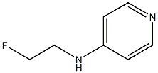 4-Pyridinamine,N-(2-fluoroethyl)-(9CI) 化学構造式