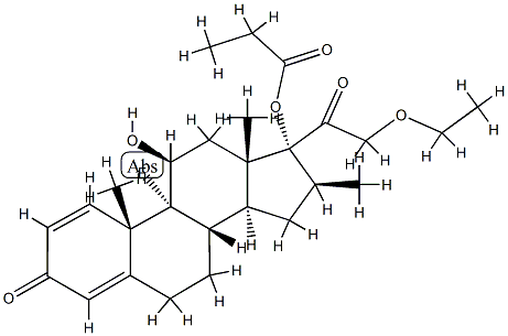 (11β,16β)-21-Ethoxy-9-fluoro-11-hydroxy-16-Methyl-17-(1-oxopropoxy)-pregna-1,4-diene-3,20-dione|